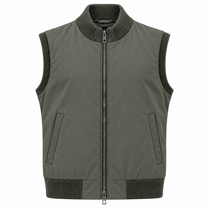 Bodywarmer - Vest olive groen