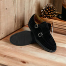 Pisa goldlabel | suede zwart