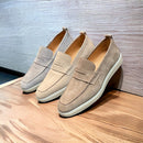 Suede loafers Alberto Bellini