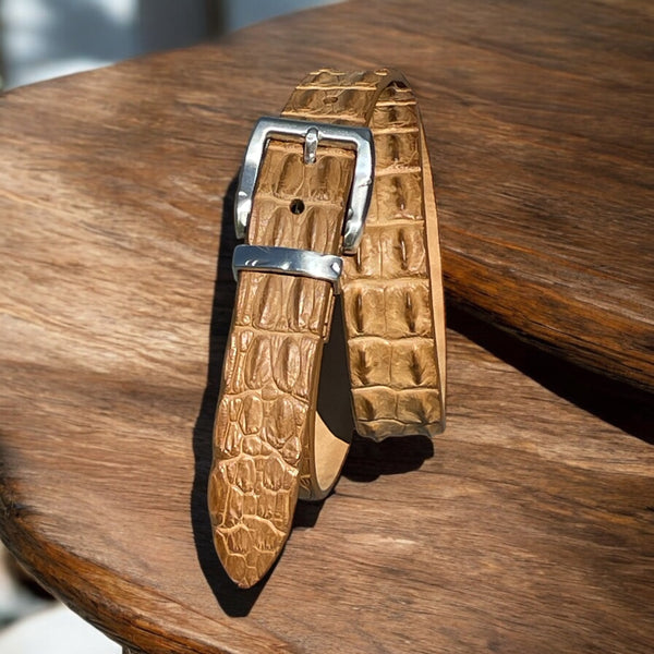 Croco Riemen luxe