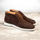 Nice goldlabel | suede bruin