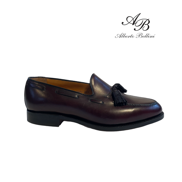 Tassel Loafer - Bordeaux - Handmade
