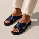 AB handmade croco slides