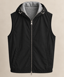 Hooded tech Bodywarmer zwart