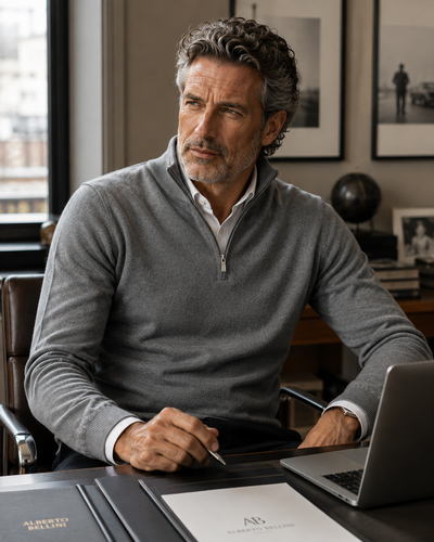AB pullover half zip