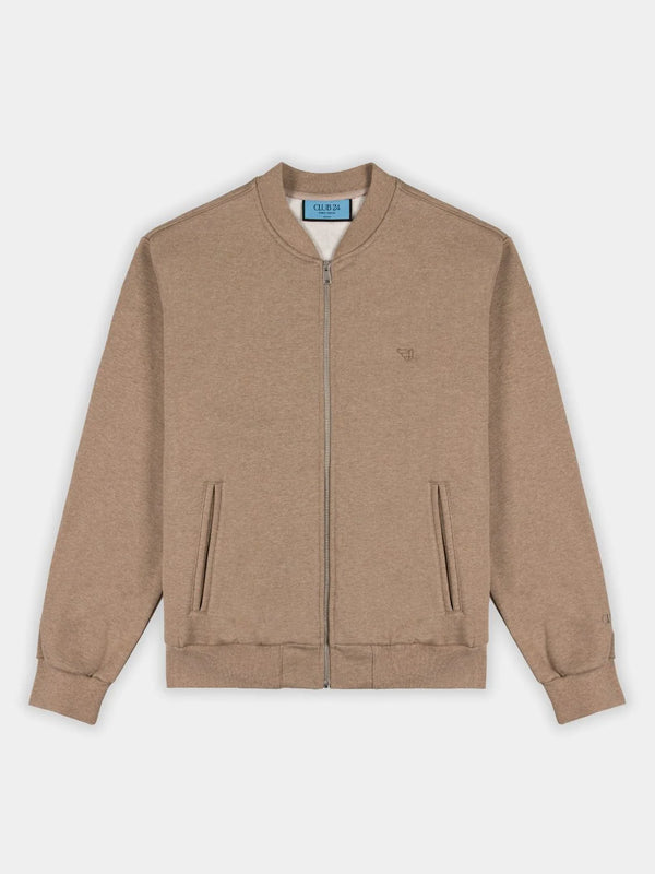 Zip Vest camel - club24