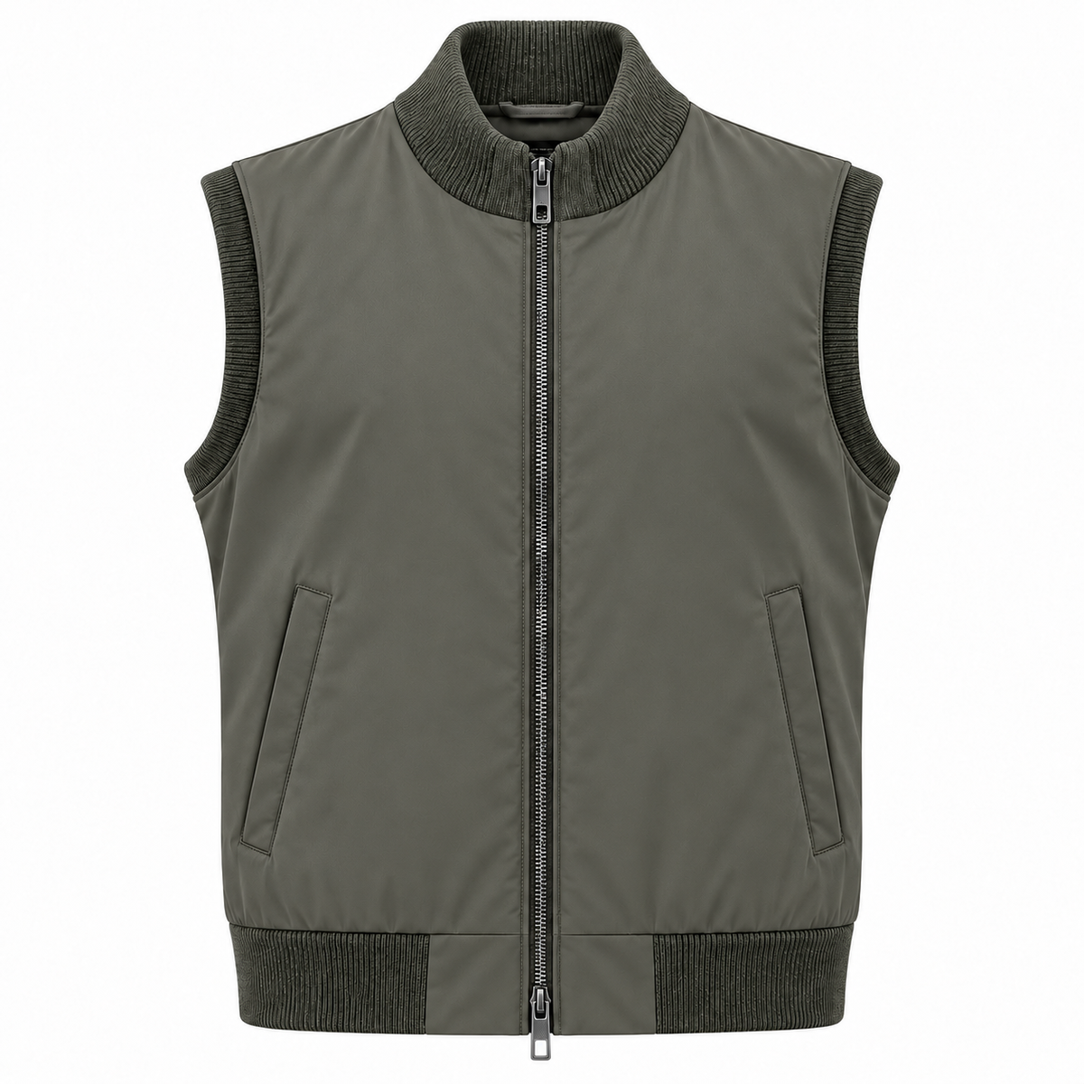 Bodywarmer - Vest olive groen