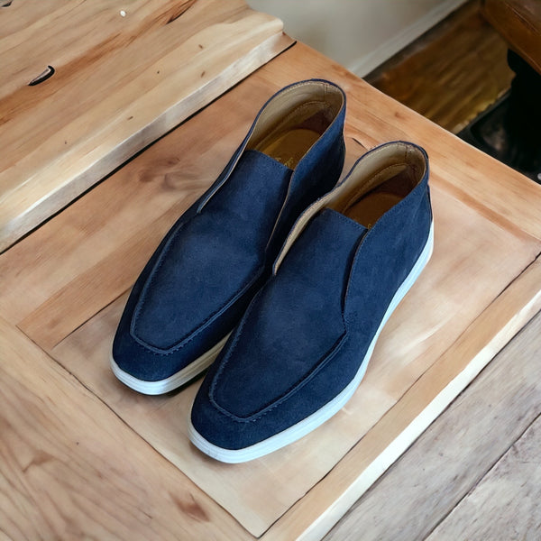 Nice limited || suede blauw