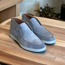 Nice 4 || suede lichtgrijs