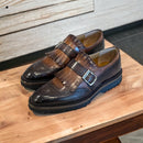 Alberto Bellini monk loafer