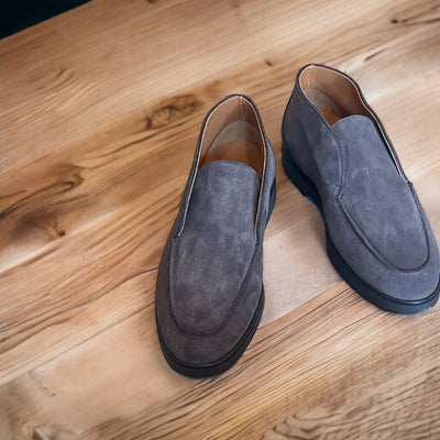 Nice goldlabel || suede br-grey