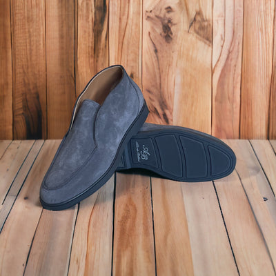 Nice goldlabel || suede br-grey