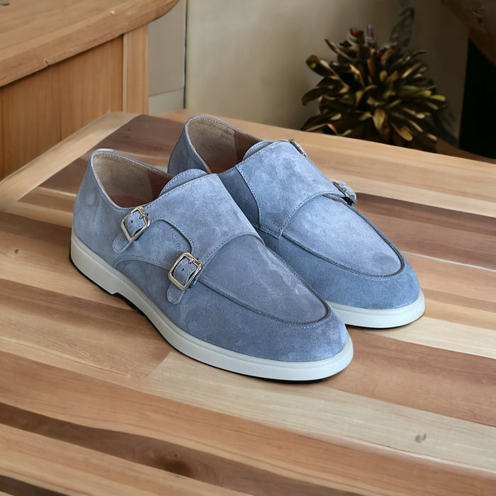 Pisa goldlabel |suede grijs