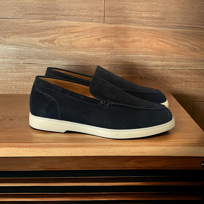 St Tropez goldlabel | suede zwart