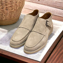Suede bootie van Alberto Bellini