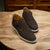 Bergamo limited || suede bruin