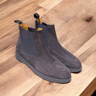 Beetle goldlabel || suede blue