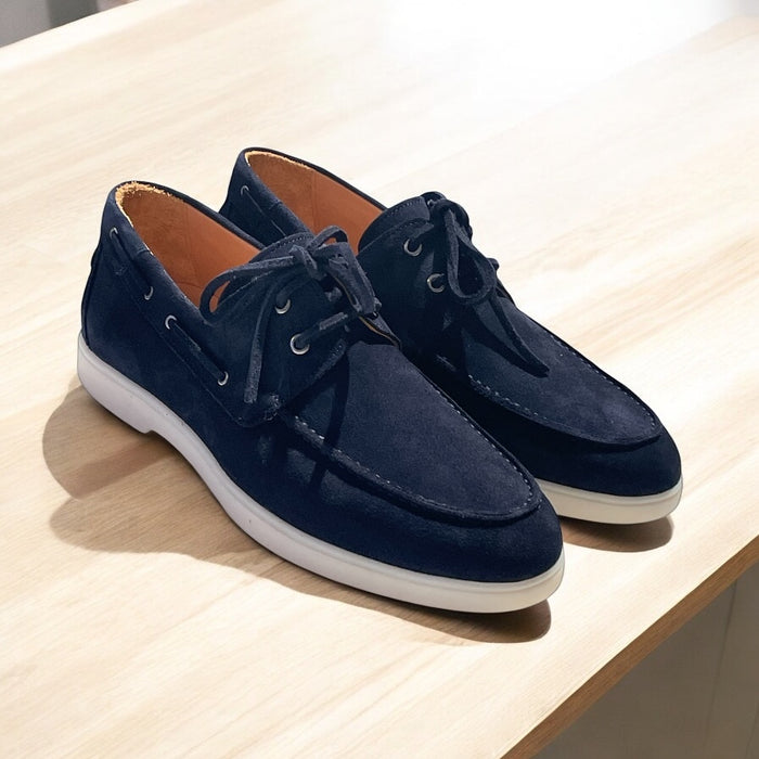 Napoli boat loafer navy '26