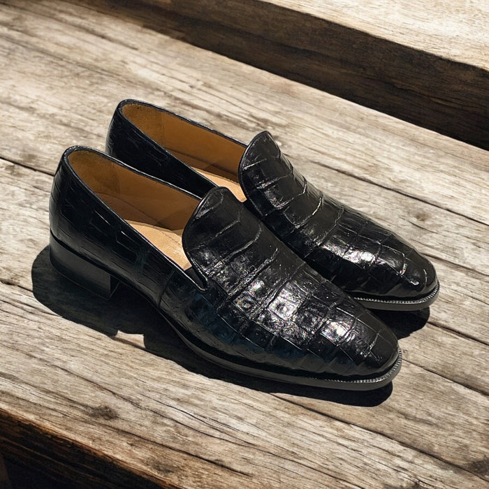 Alberto Bellini Croco Black