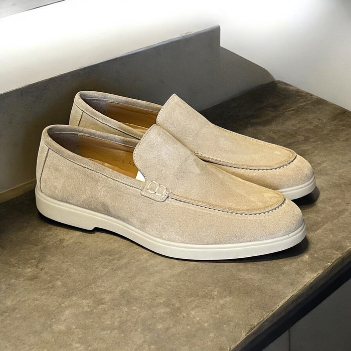 St Tropez loafer sand
