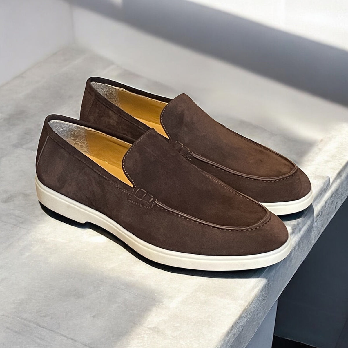 St Tropez loafer bruin