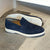 Cannes goldlabel |suede blauw