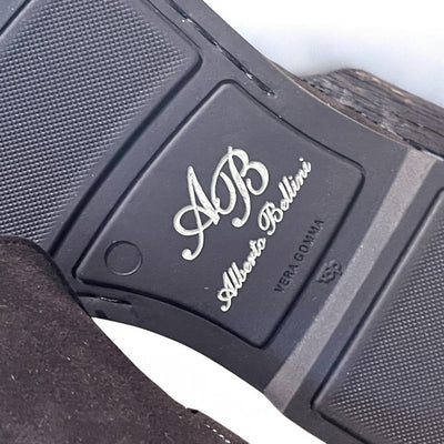 St Tropez goldlabel  suede blauw