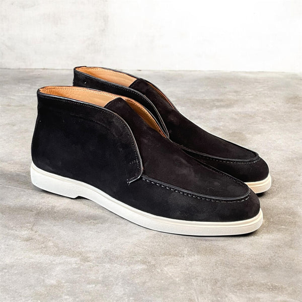 Nice goldlabel | suede zwart