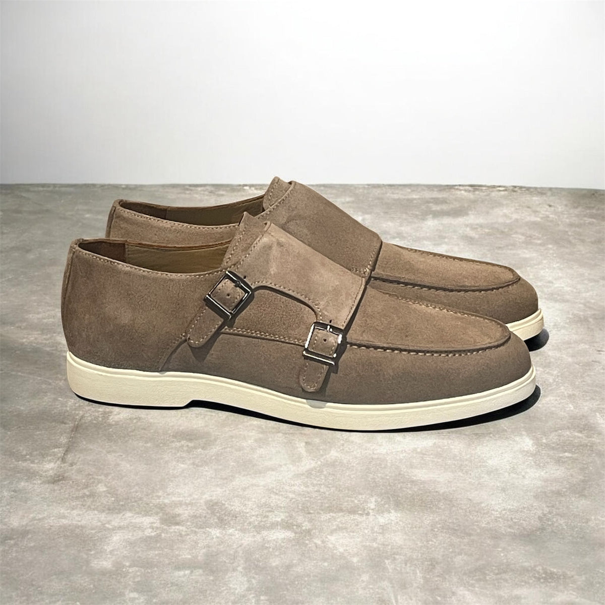 Pisa goldlabel | suede taupe