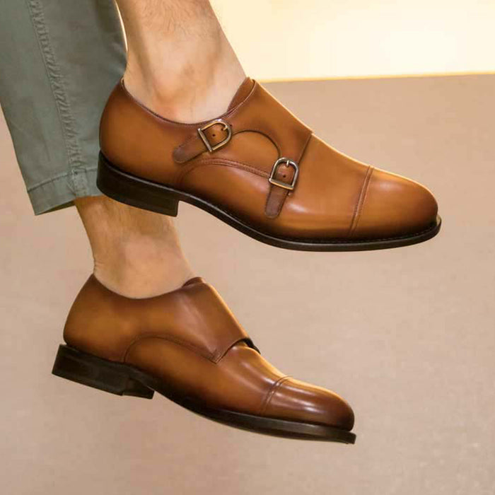 Double Monk Alberto Bellini custom made