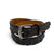 Croco || Riem leder || Dark brown - Alberto Bellini