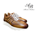 Sneakers patina Alberto Bellini