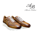Sneakers patina Alberto Bellini