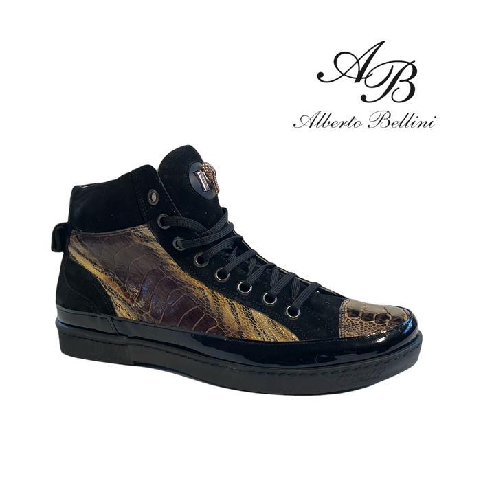 Sneaker Mauri - Struisvogel handmade - Alberto Bellini