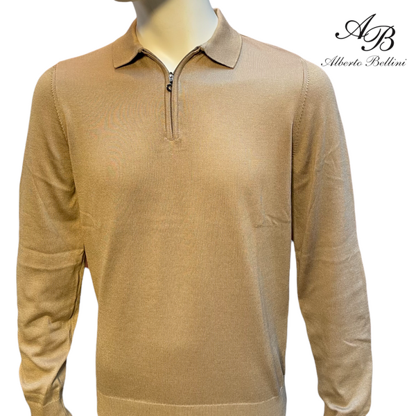 Polo shirt - Bellini's beige - Alberto Bellini