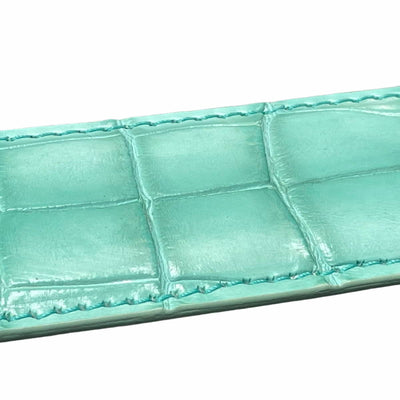 Riemen - Handmade - Croco verde - Alberto Bellini