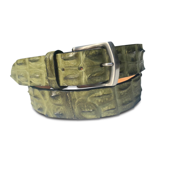 Croco || Riem leder || Green - Alberto Bellini