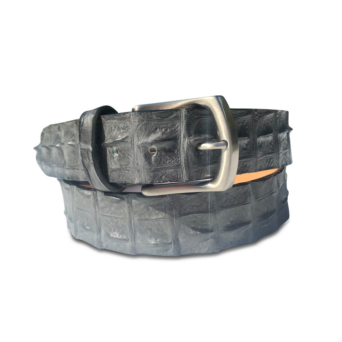 Croco || Riem leder || Grey - Alberto Bellini