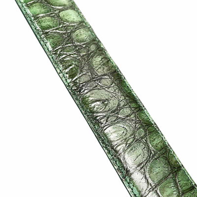 Riemen - Croco Groen - Alberto Bellini