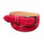 Riemen - Handmade - Croco rood - Alberto Bellini